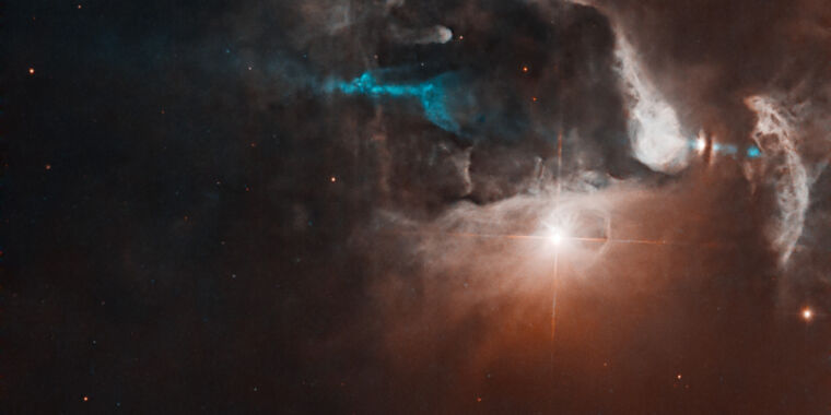Daily Telescope: una protoestrella con un impresionante disco protoplanetario
