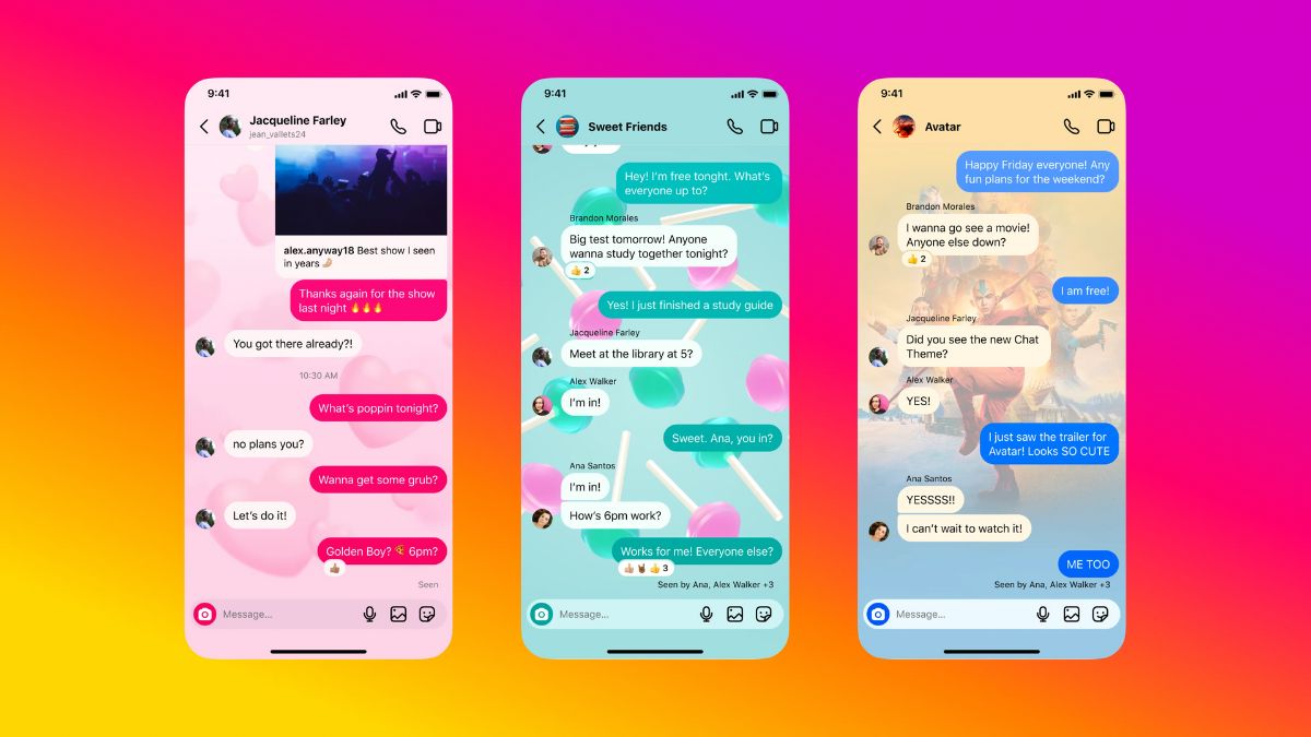 Instagram lanza múltiples funciones nuevas de DM para hacer que la mensajería sea más conveniente