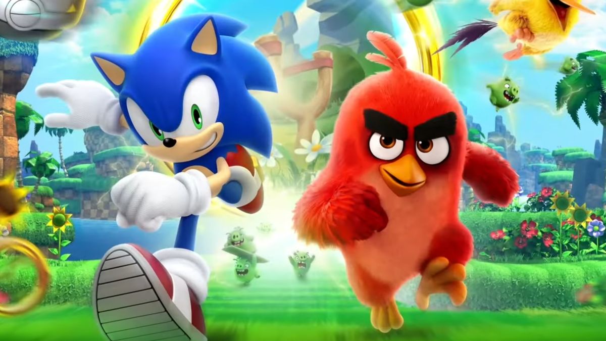Sega anuncia el evento cruzado Sonic x Angry Birds para cinco de sus juegos móviles