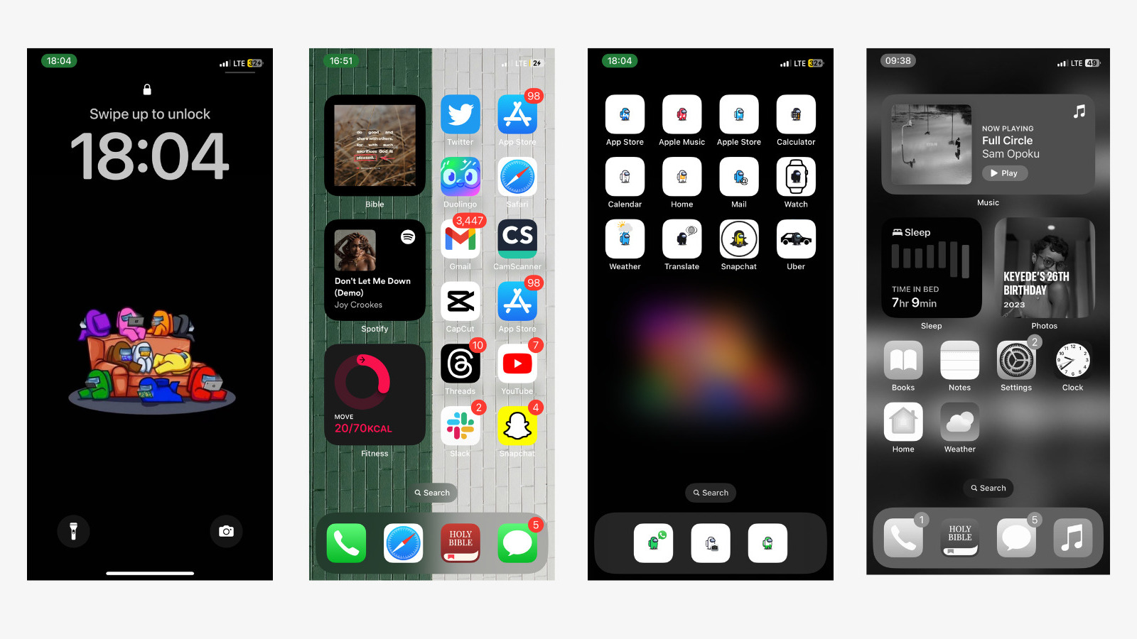 6 de los mejores diseños y temas de pantalla de inicio de iPhone para 2024