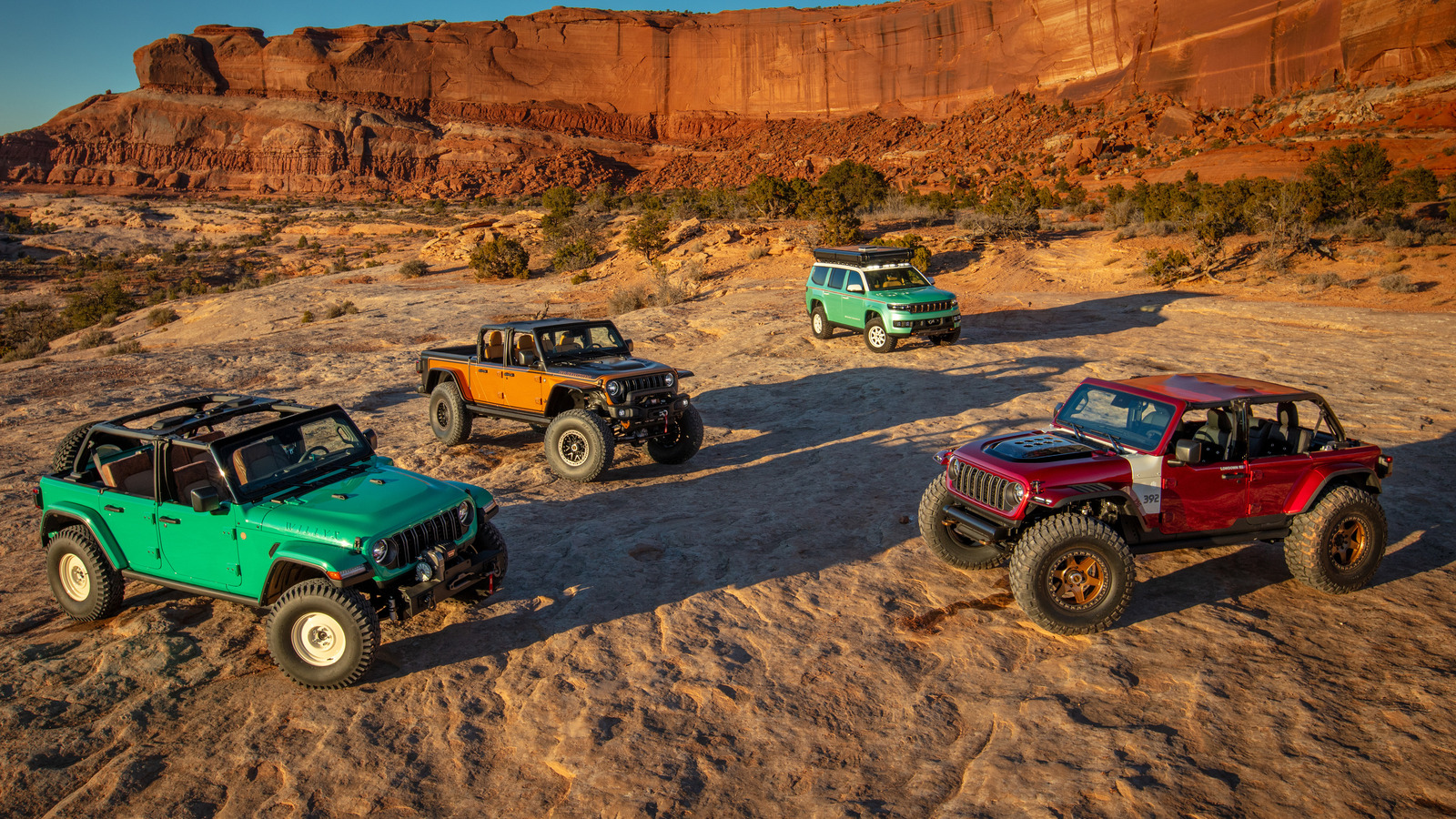 Estos 4 nuevos conceptos del Jeep Safari 2024 van desde lo retro hasta lo absolutamente grosero