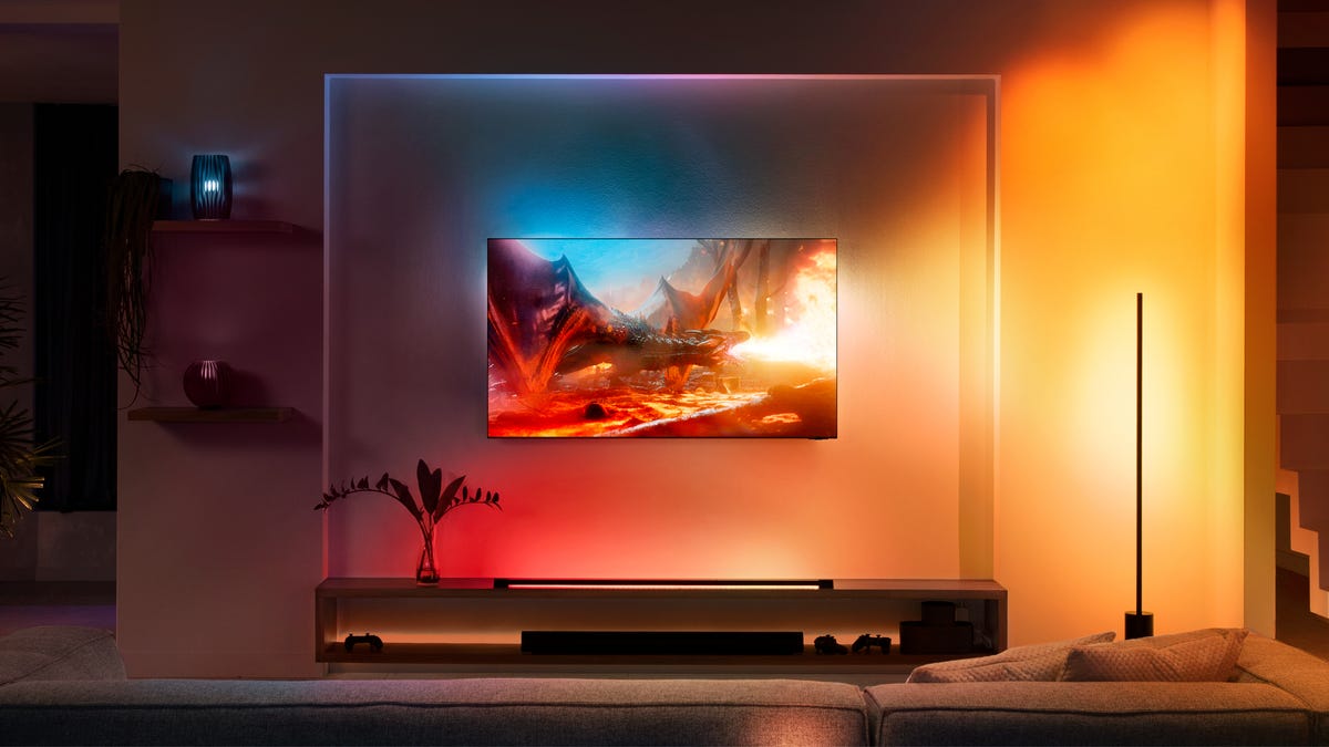 Tu televisor Samsung ahora ofrece control de iluminación inteligente Philips Hue por $3 al mes