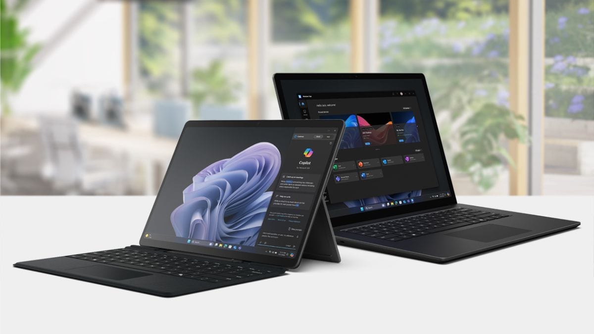 Microsoft dice estar seguro de que Surface Pro 10 y Surface Laptop 6 pueden superar al MacBook Air M3 en rendimiento