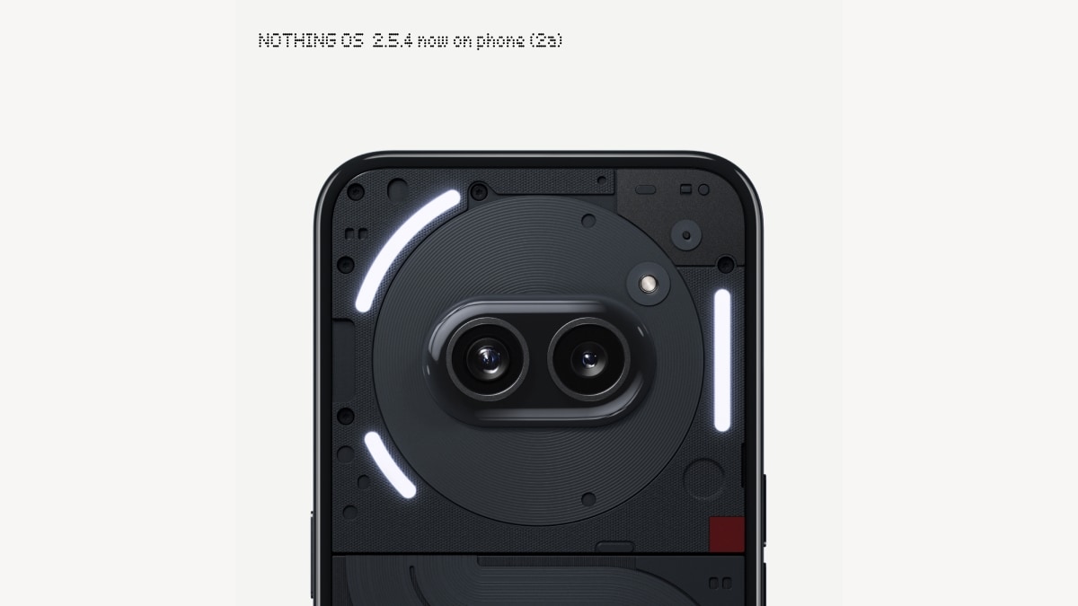 Nothing Phone 2a obtiene mejoras en la cámara y el rendimiento con la actualización Nothing OS 2.5.4