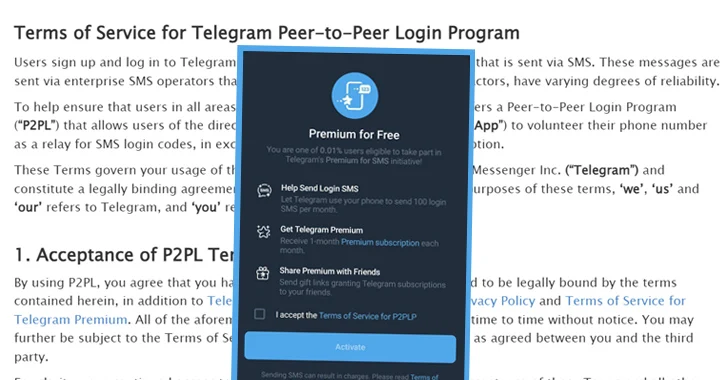 Telegram ofrece suscripción premium a cambio de usar su número para enviar OTP