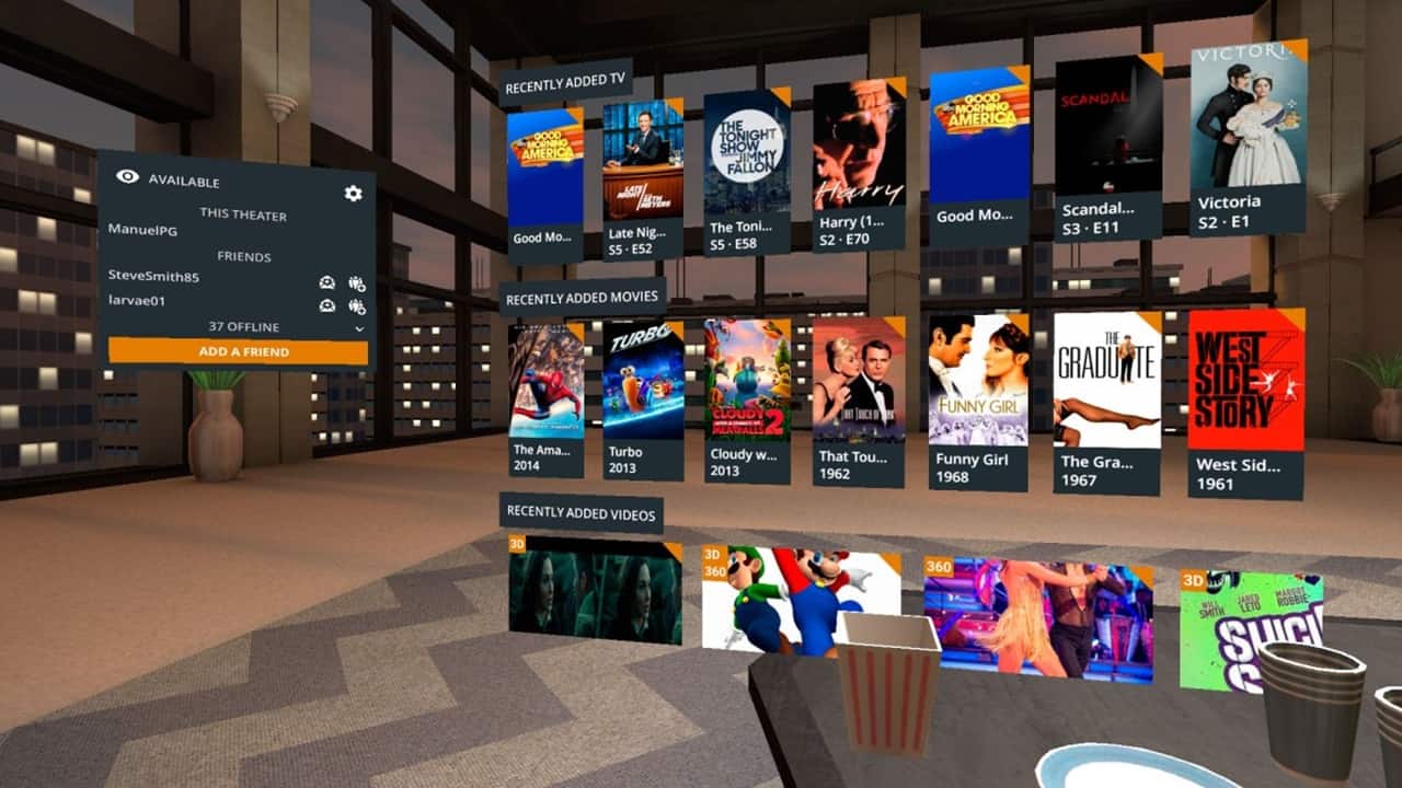 Plex dejará de admitir aplicaciones de realidad virtual heredadas
