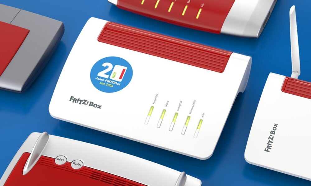 Los routers FRITZ!Box de AVM cumplen 20 años