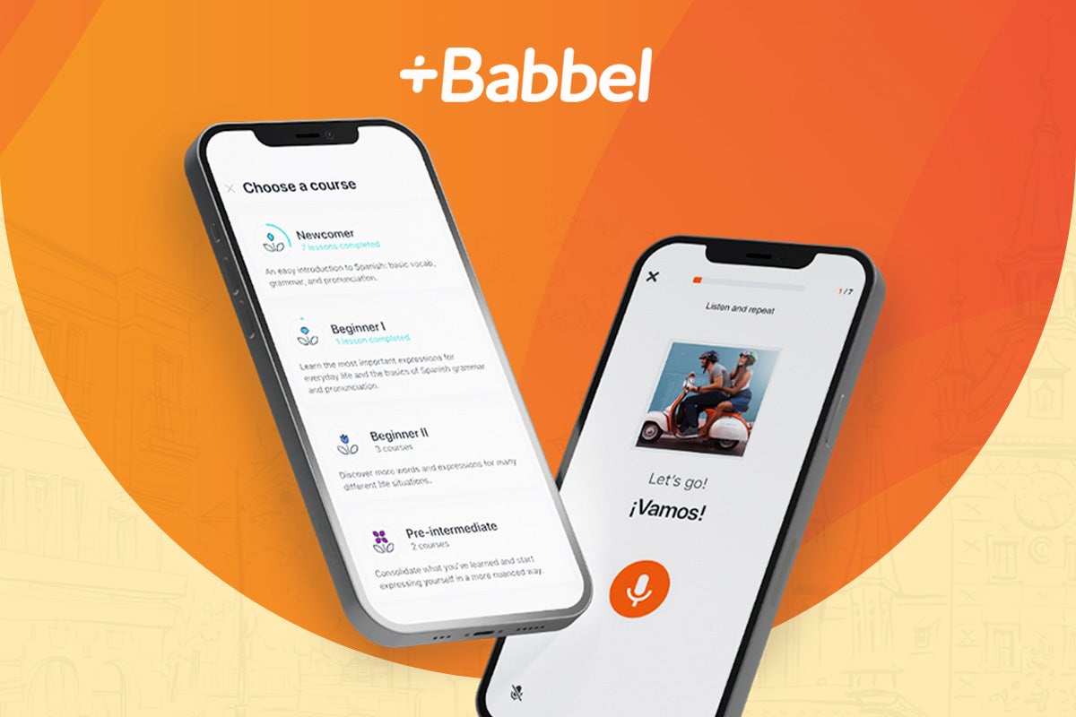 Aprende un nuevo idioma en un tiempo récord con Babbel.  Ahora a $140
