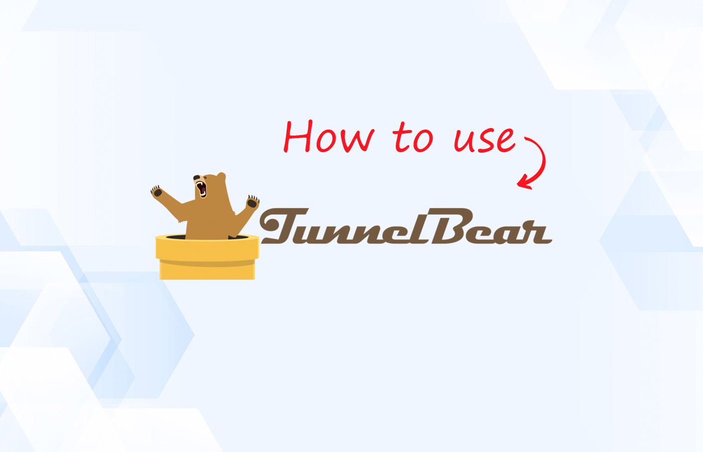 Cómo utilizar TunnelBear VPN (Tutorial paso a paso)