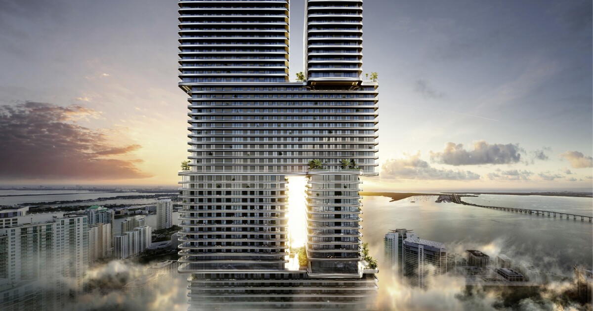 Mercedes-Benz acelera sus ambiciones arquitectónicas con una torre apilada en Miami