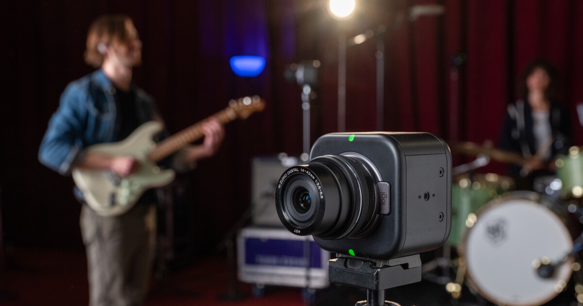 Logitech simplifica la transmisión en vivo con una cámara inalámbrica 4K MFT