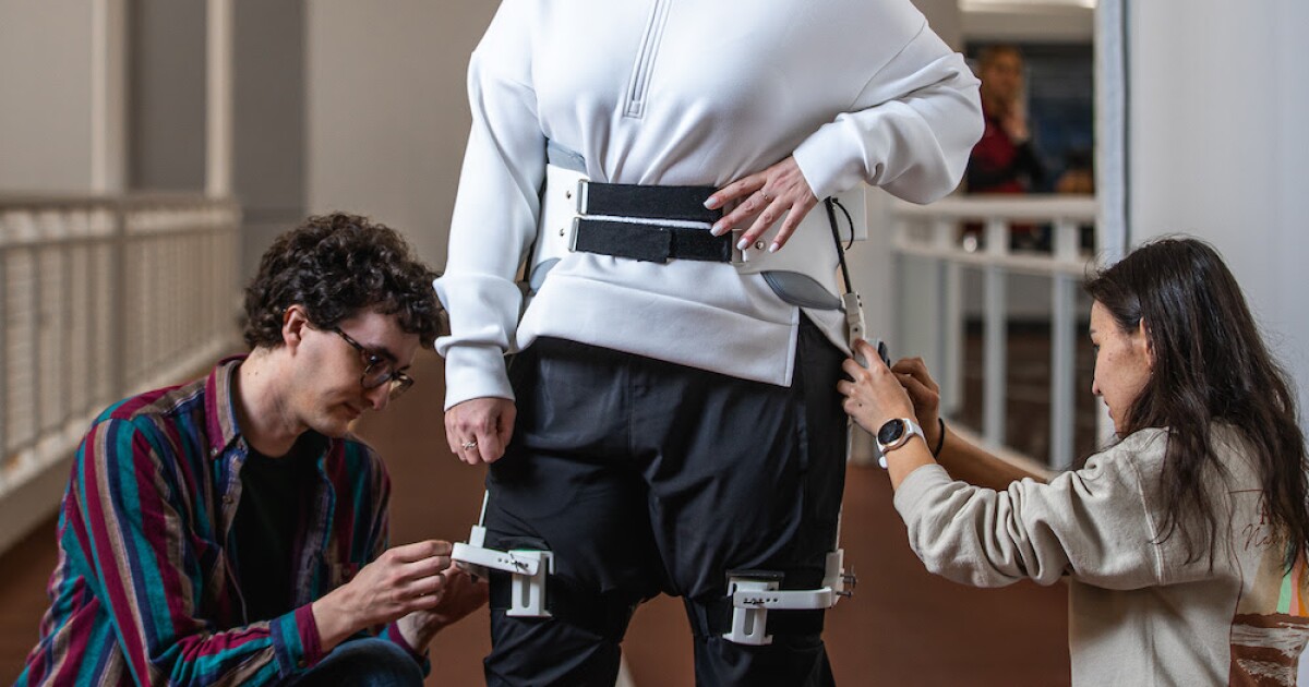 El exoesqueleto de la cadera podría ayudar a los pacientes con accidente cerebrovascular a dar un impulso a su paso