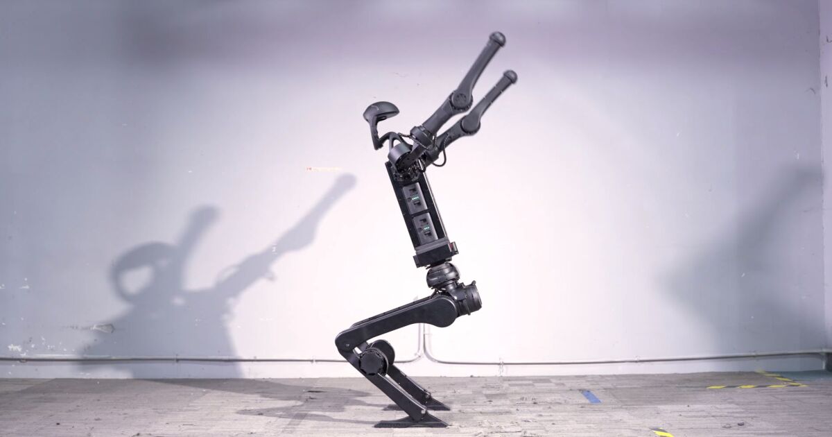 Unitree H1 es el primer humanoide en realizar un backflip sin sistema hidráulico