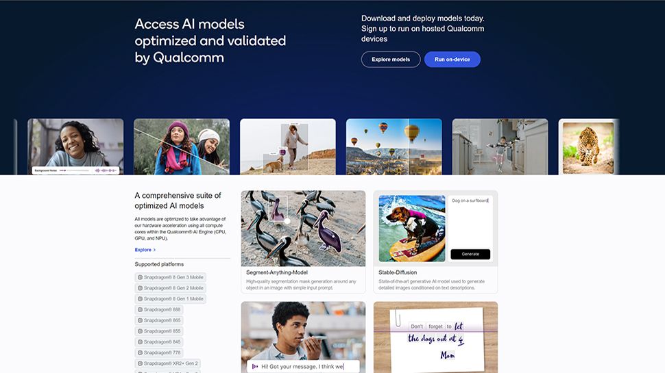 ¿Qualcomm acaba de lanzar la primera ‘App Store’ verdadera para IA?  AI Hub viene con 75 modelos gratis, pero tendrás que ser desarrollador para aprovecharlo al máximo