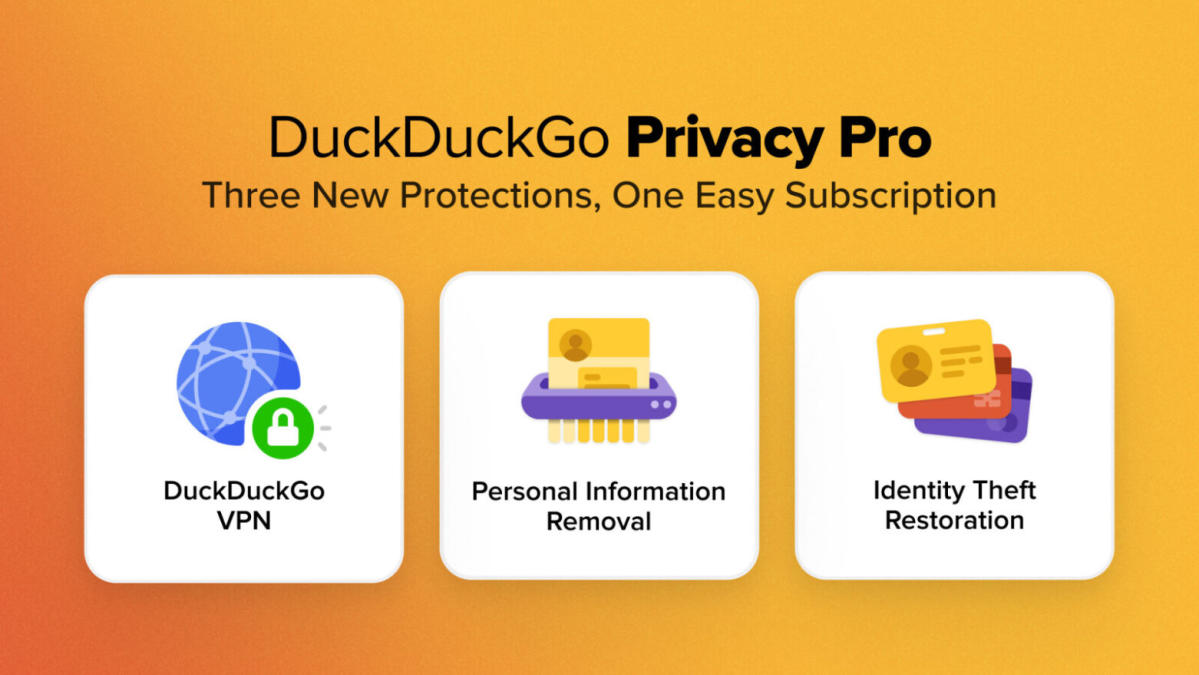 DuckDuckGo presenta un plan Privacy Pro de $10 con una VPN sin registros