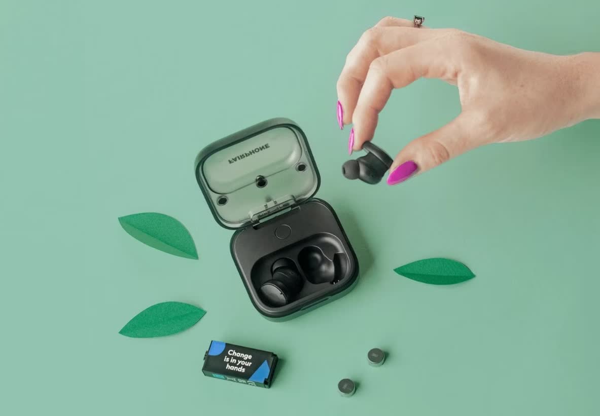 Fairbuds de Fairphone: auriculares inalámbricos reparables diseñados para durar