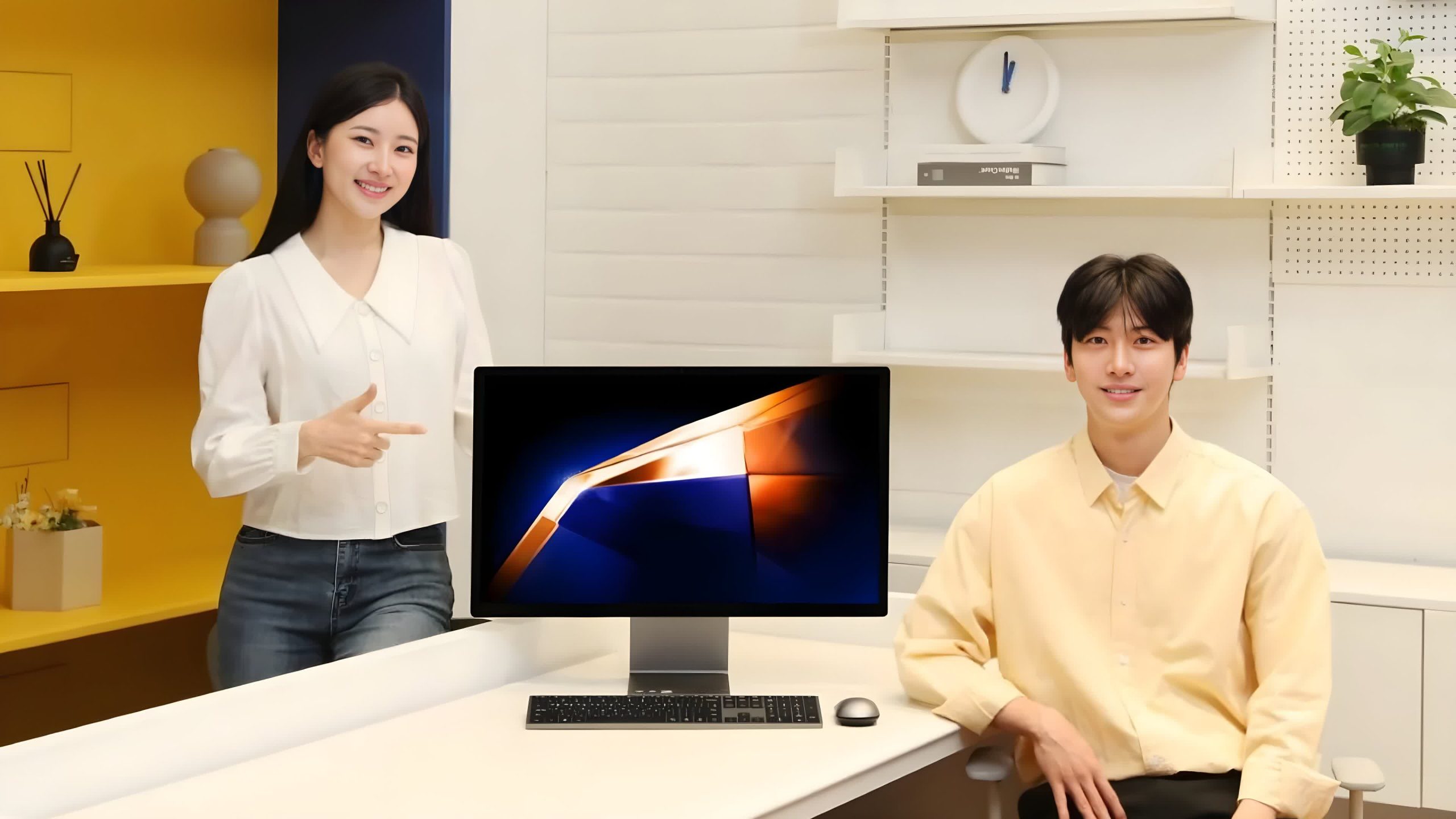 Samsung presenta el All-in-One Pro: una elegante alternativa al iMac con una pantalla 4K de 27 pulgadas