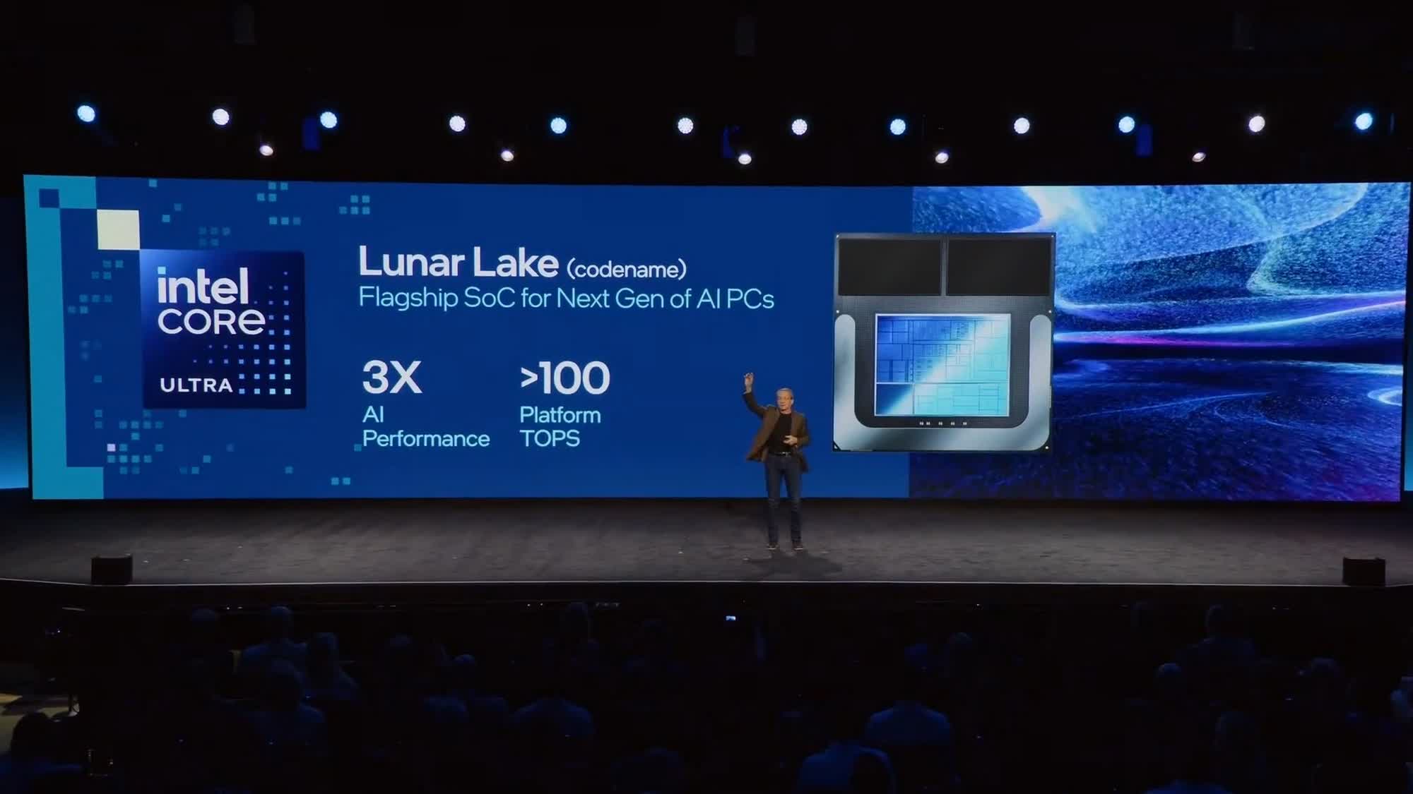 Intel Lunar Lake ofrecerá 45 TOPS de rendimiento de NPU, igualando el umbral de «PC AI» de Microsoft