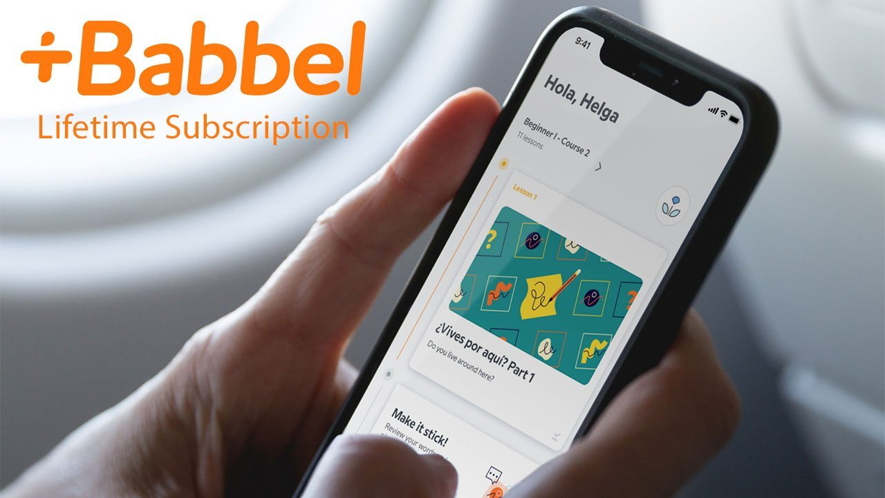 Obtenga una suscripción de por vida a Babbel con $ 440 de descuento con el código promocional