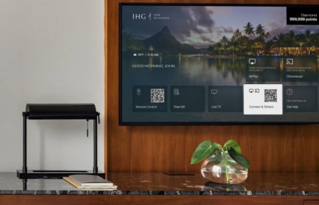 IHG Hotels & Resorts ahora ofrece AirPlay en la habitación en ubicaciones selectas