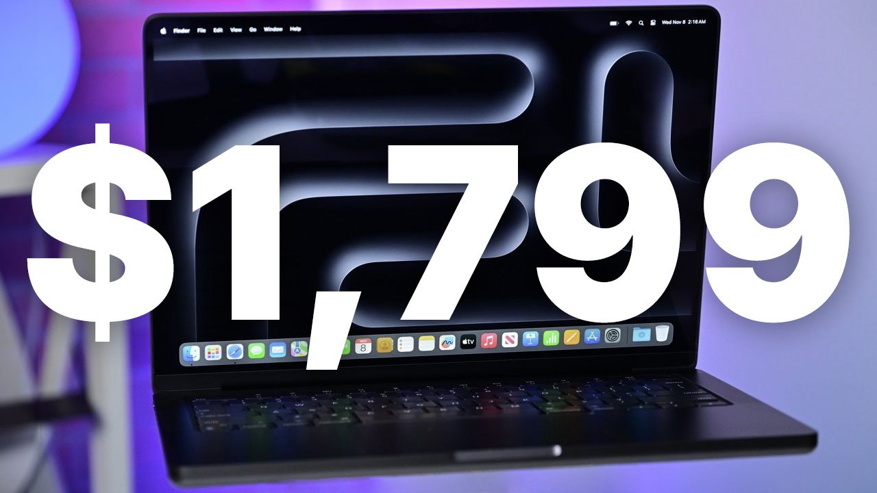 Apple M3 Pro MacBook Pro 14 cae a $ 1,799