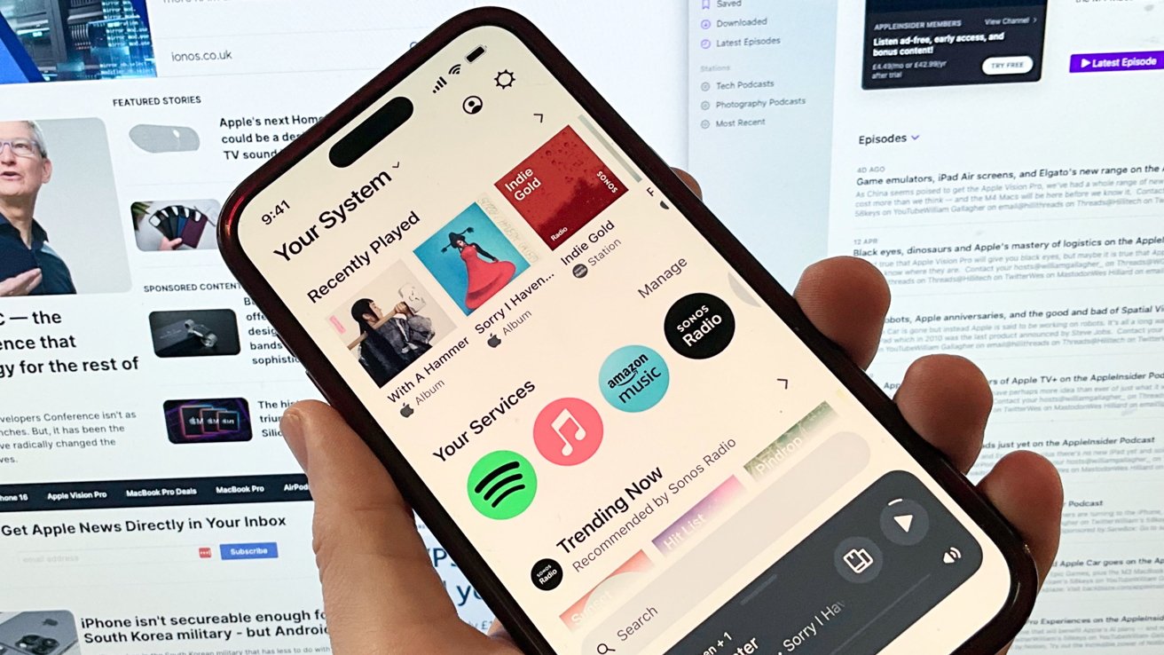 Sonos prepara la actualización del 7 de mayo para la aplicación de altavoz inteligente de iOS