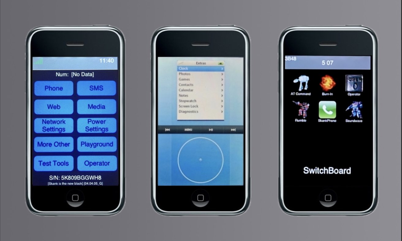 Variantes internas de iOS y para qué se utilizan