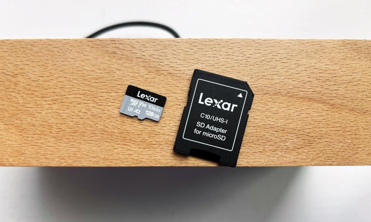 La última oferta de almacenamiento de Lexar incluye una tarjeta microSD de 1 TB por 76 dólares