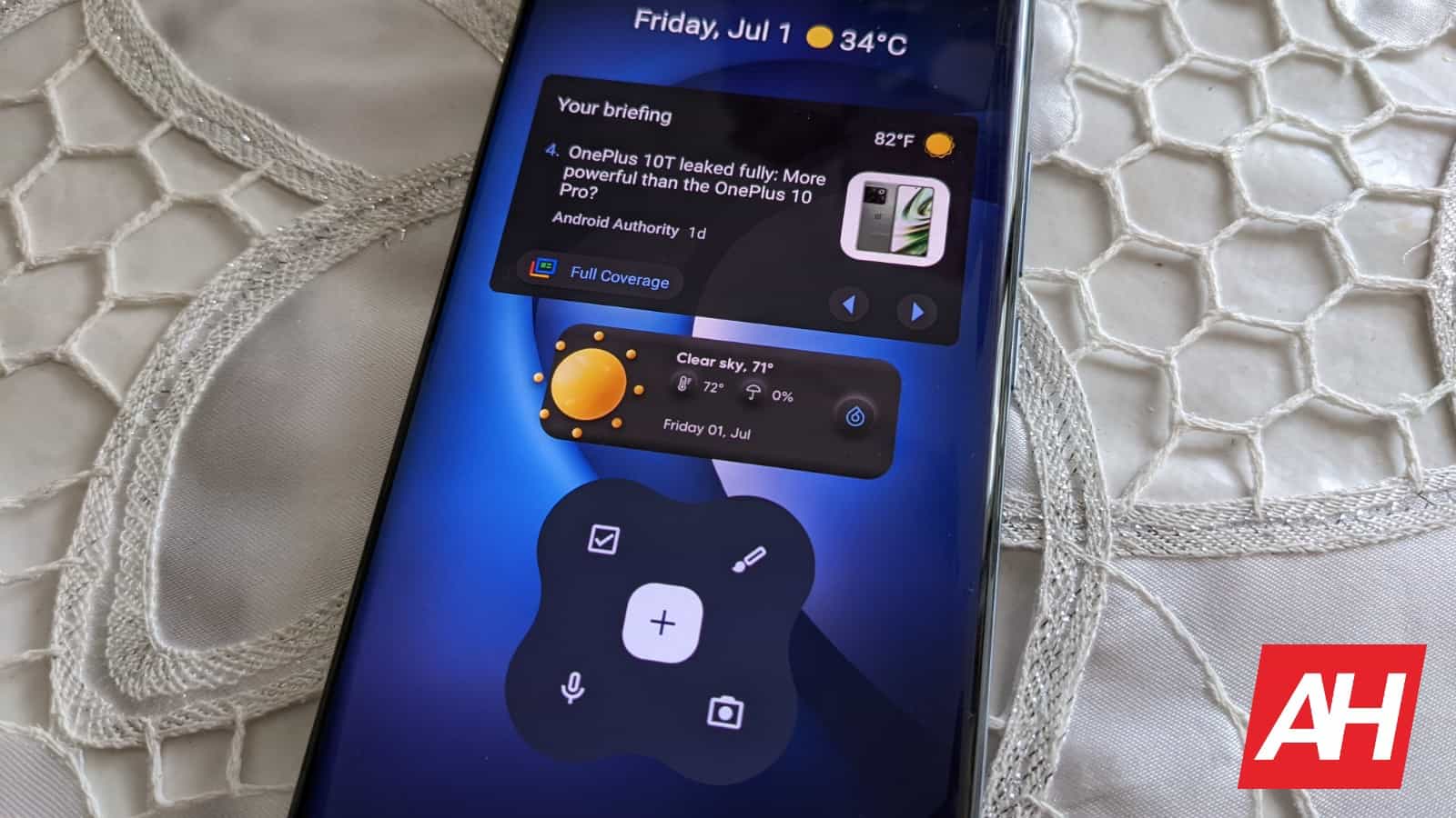 Los ‘widgets de pantalla de bloqueo’ de Android 15 podrían ser similares a las actividades en vivo en iOS