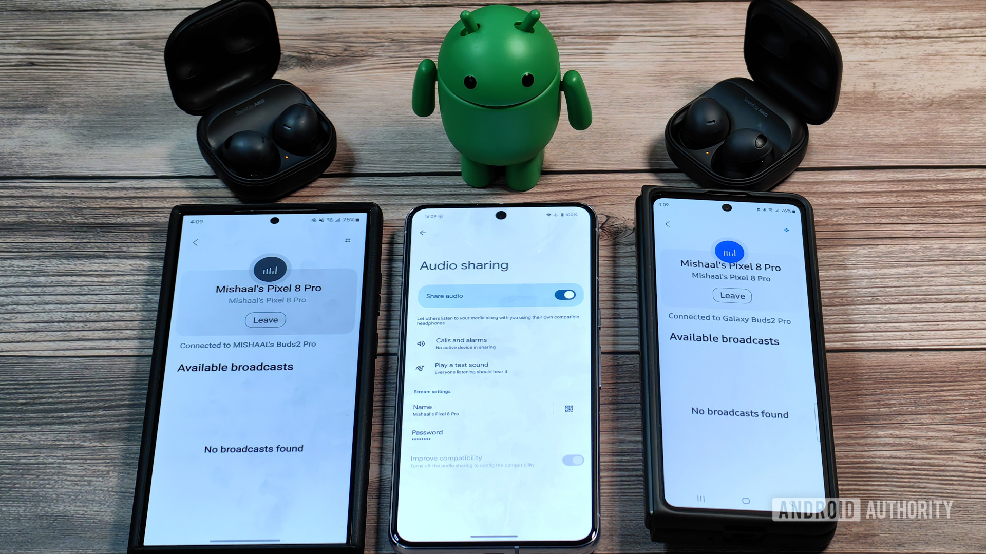 Aquí hay un primer vistazo al uso compartido de audio por Bluetooth en Android 15