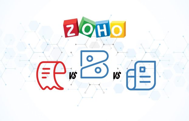 Comparación de gastos de Zoho Books, Zoho Invoice y Zoho