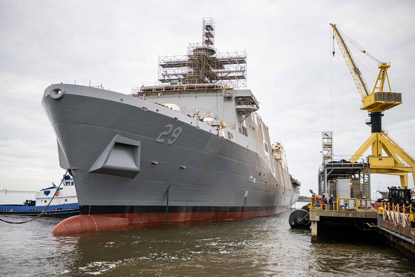 HII entrega otro barco clase San Antonio a la Armada de EE. UU.