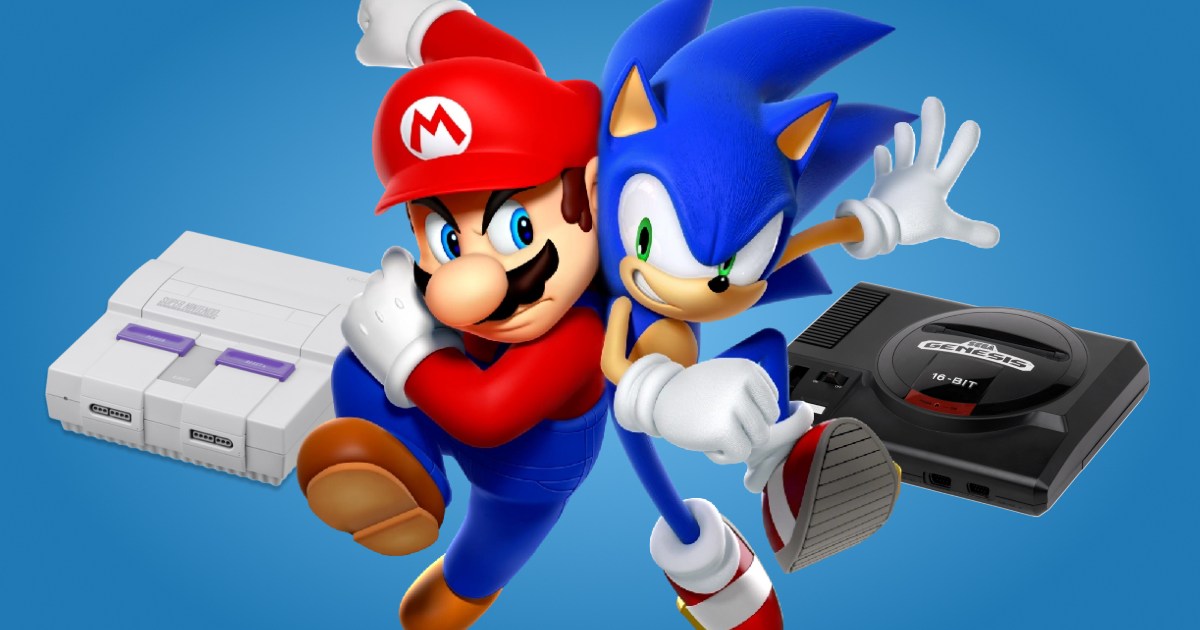 La guerra de consolas de los 90: Nintendo vs. Sega