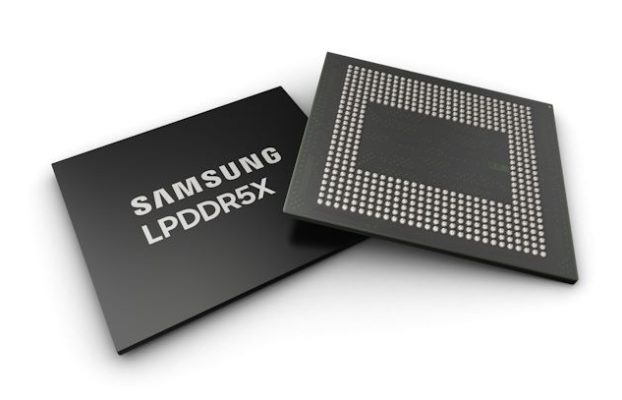 Samsung presenta la memoria LPDDRX5 de 10,7 Gbps