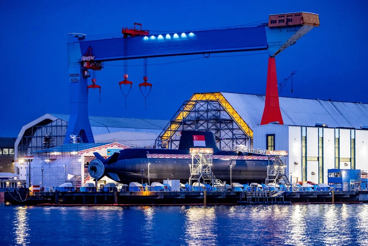 Singapur lanza el submarino ‘Inimitable’ en alianza con Alemania