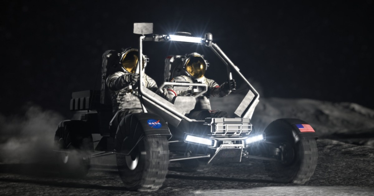 Nuevo vehículo lunar de la NASA comienza a tomar forma