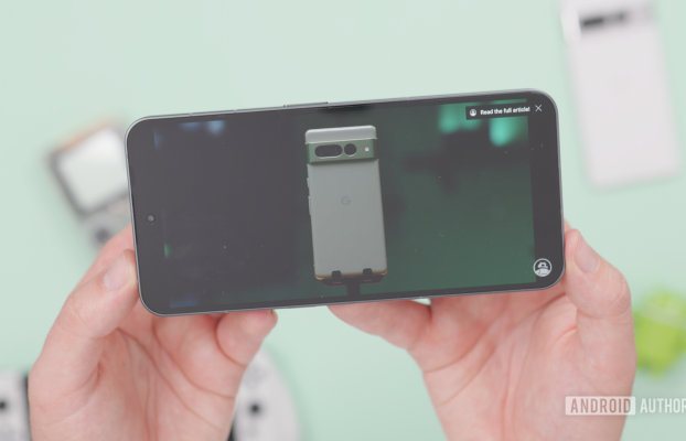 Android 15 podría facilitar el uso de su teléfono en modo horizontal