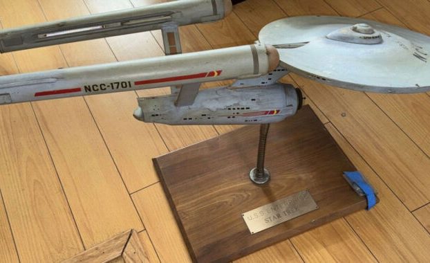 El modelo perdido del USS Enterprise regresa a la familia Roddenberry