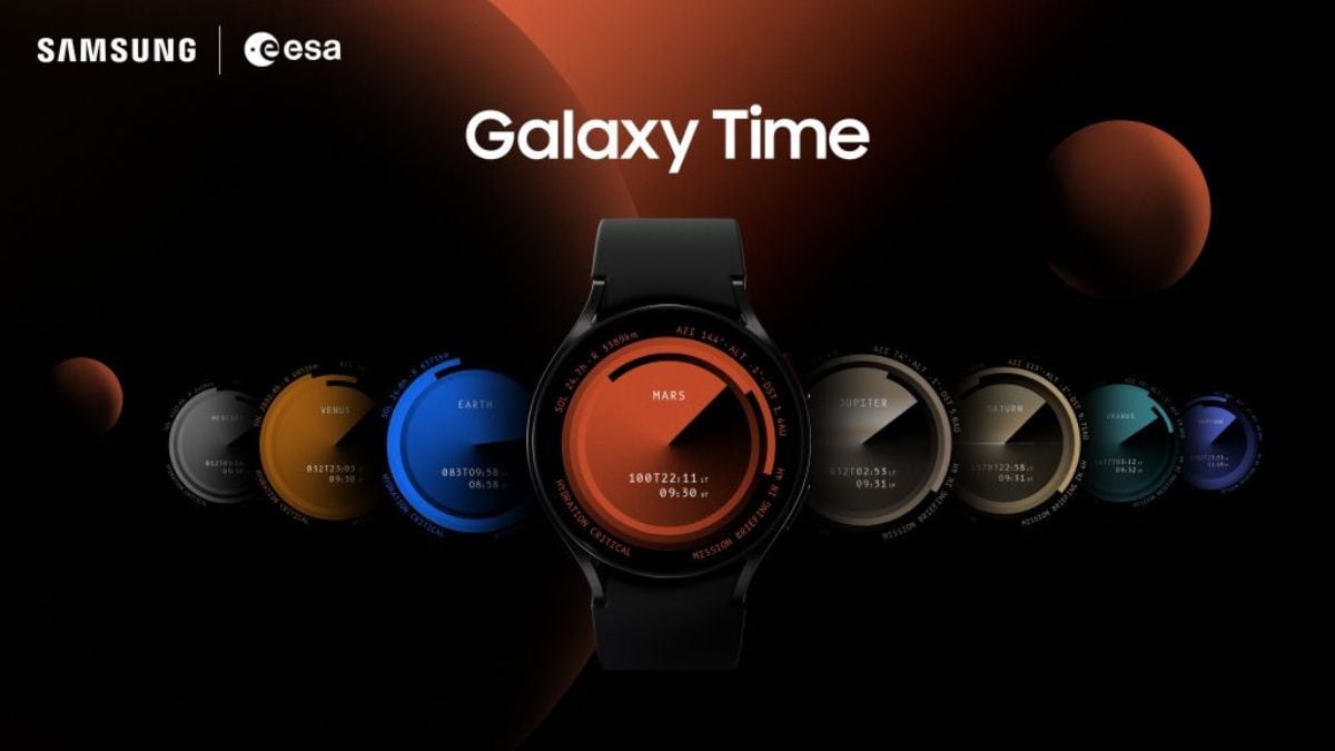 Samsung lanza esferas de reloj Galaxy Time que muestran datos en tiempo real de los planetas del sistema solar