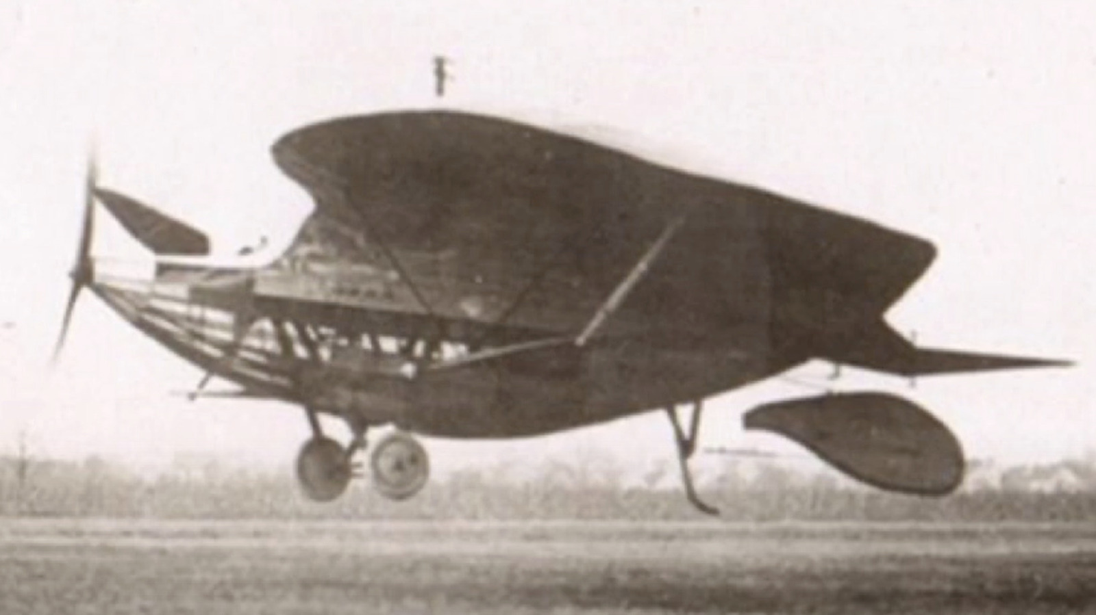 ¿Es el pato Curtiss Goupil el avión más feo de la historia?