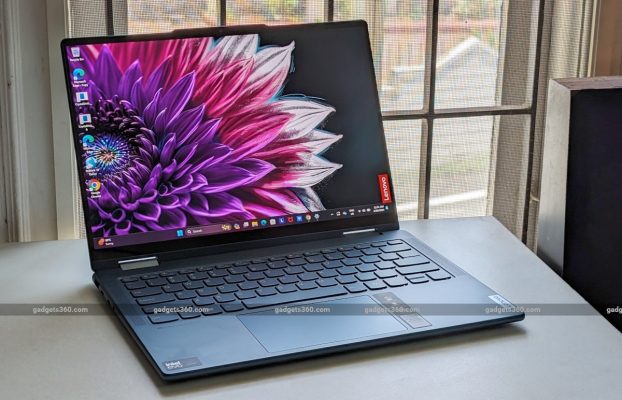 Laptop Lenovo Yoga 7i 2 en 1 actualizada con CPU Intel Core Ultra 7 y clave Copilot dedicada en India