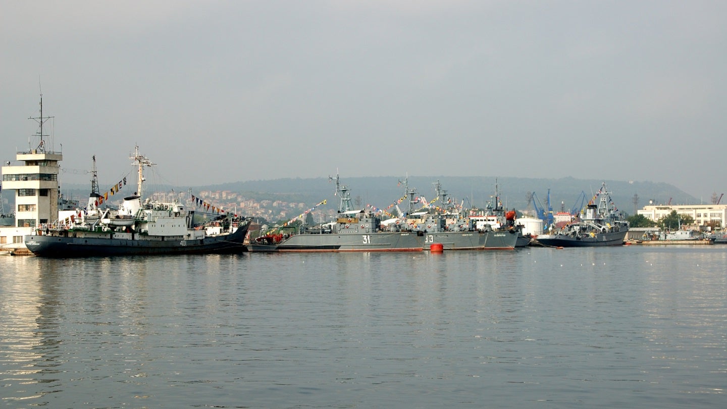 La Armada búlgara restaurará la capacidad de colocación de minas en la conversión de buques de transporte