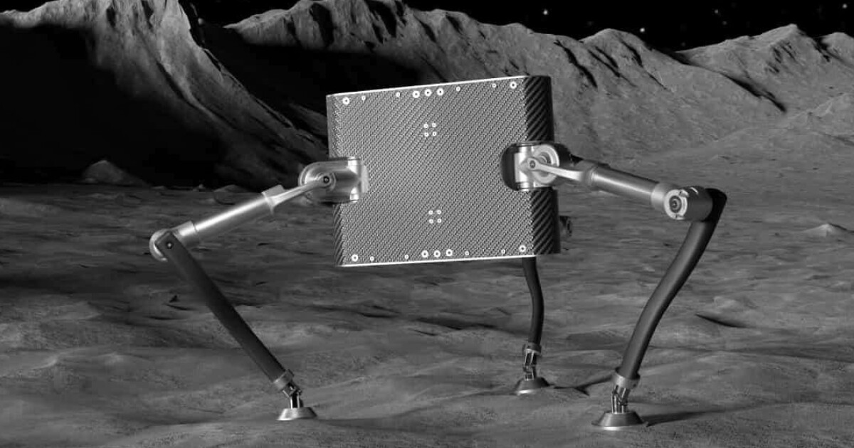Un robot de tres patas que salta asteroides supera la prueba de viaje en avión con gravedad cero