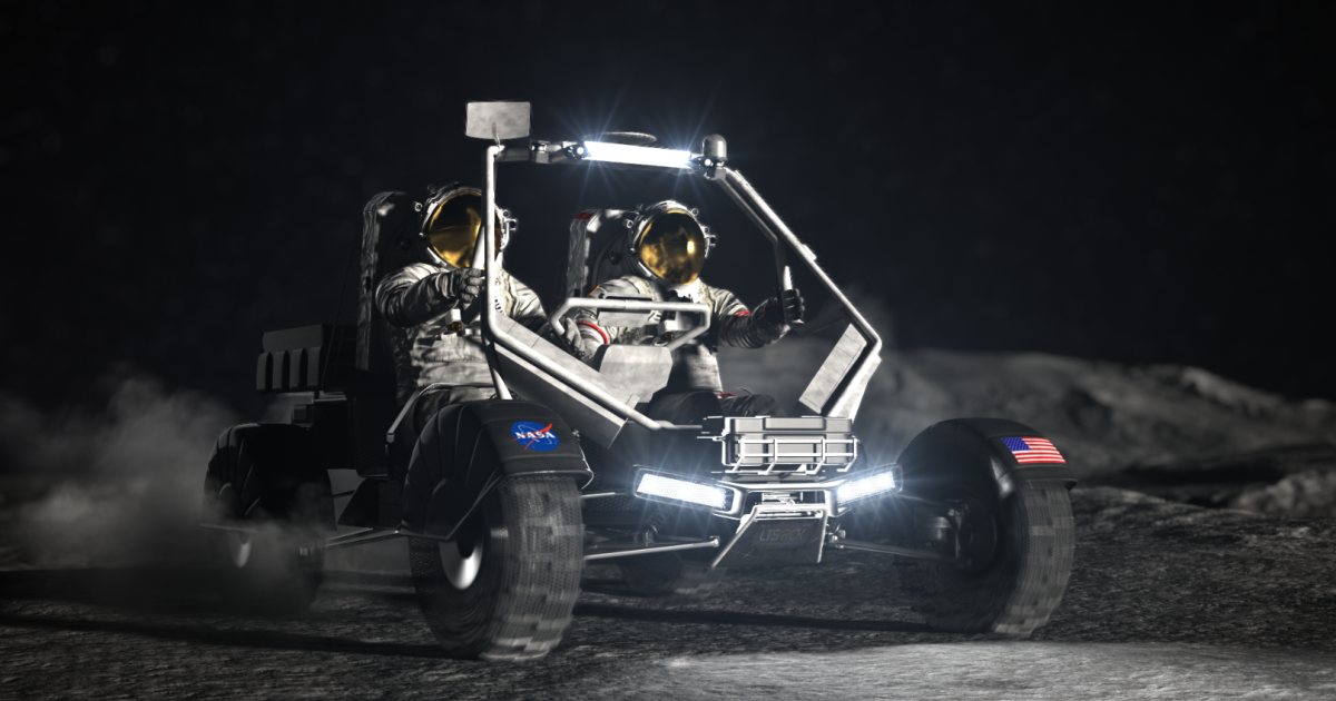 La NASA adjudica contratos para tres vehículos lunares de próxima generación