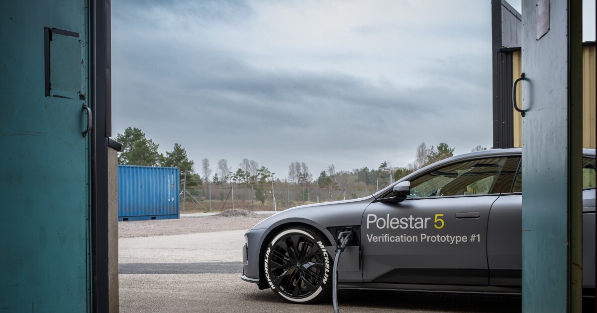 Carga de vehículos eléctricos de 200 millas en 10 minutos demostrada en el prototipo Polestar 5