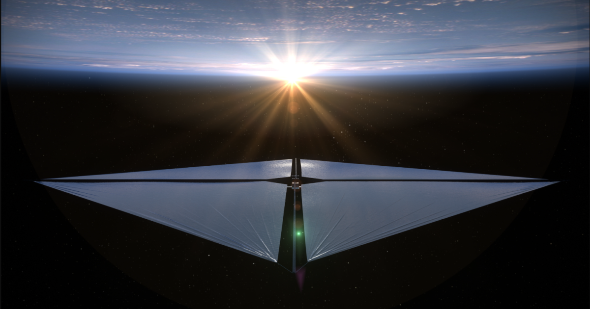 Una misión avanzada de vela solar se prepara para atrapar el viento en el vacío del espacio