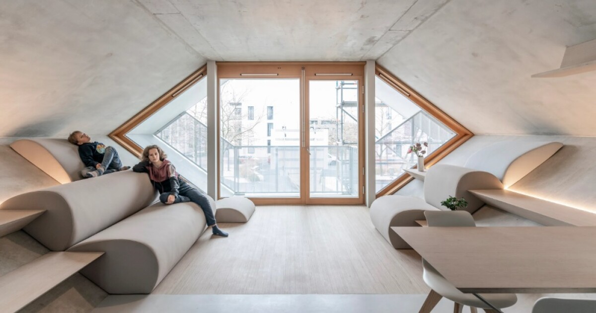 Honeycomb House muestra el futuro de la vida urbana en Alemania
