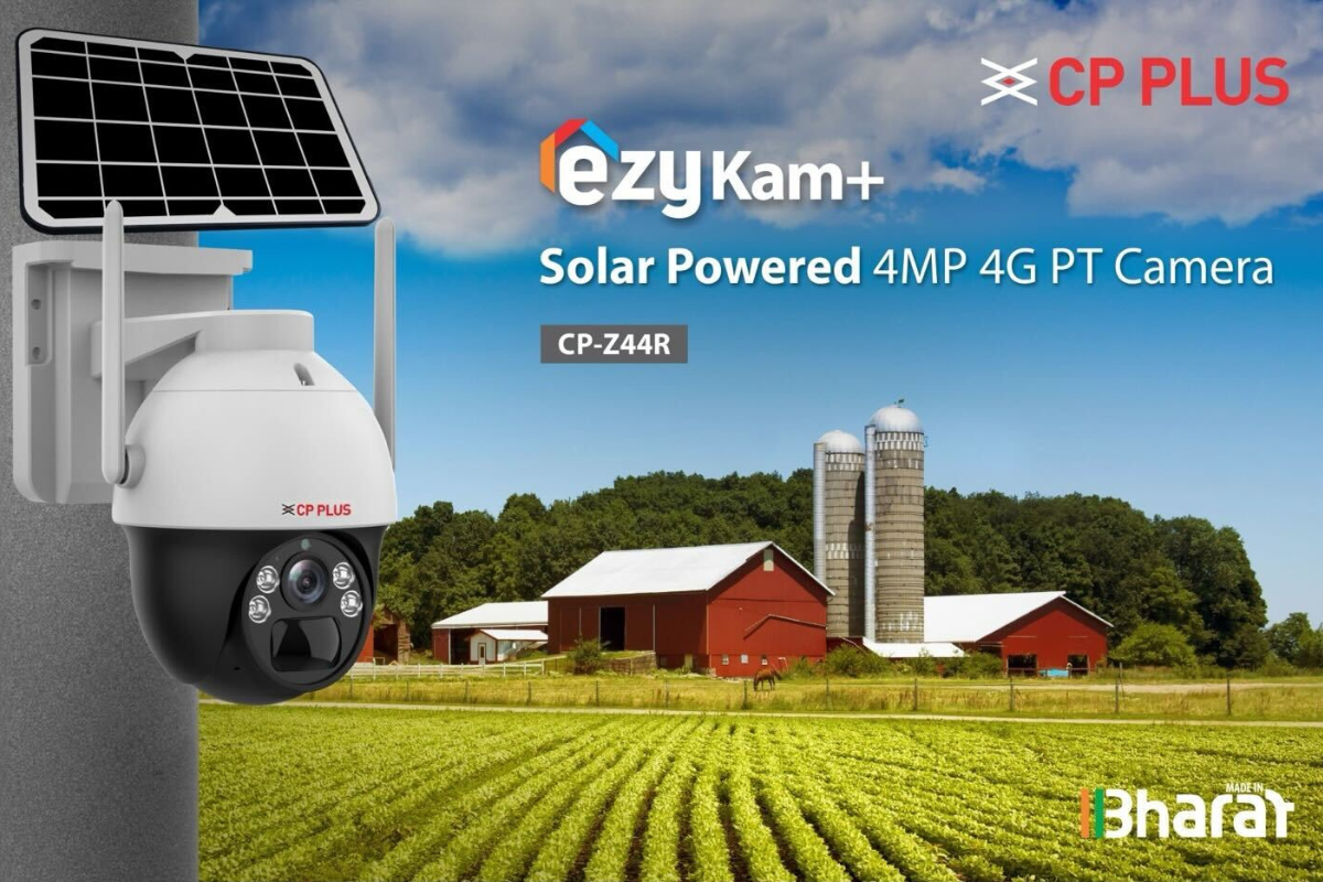 CP PLUS presenta innovadoras cámaras 4G alimentadas por energía solar para una vigilancia remota confiable