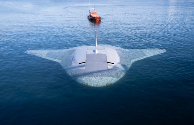 El prototipo Manta Ray UUV completa las pruebas en el agua