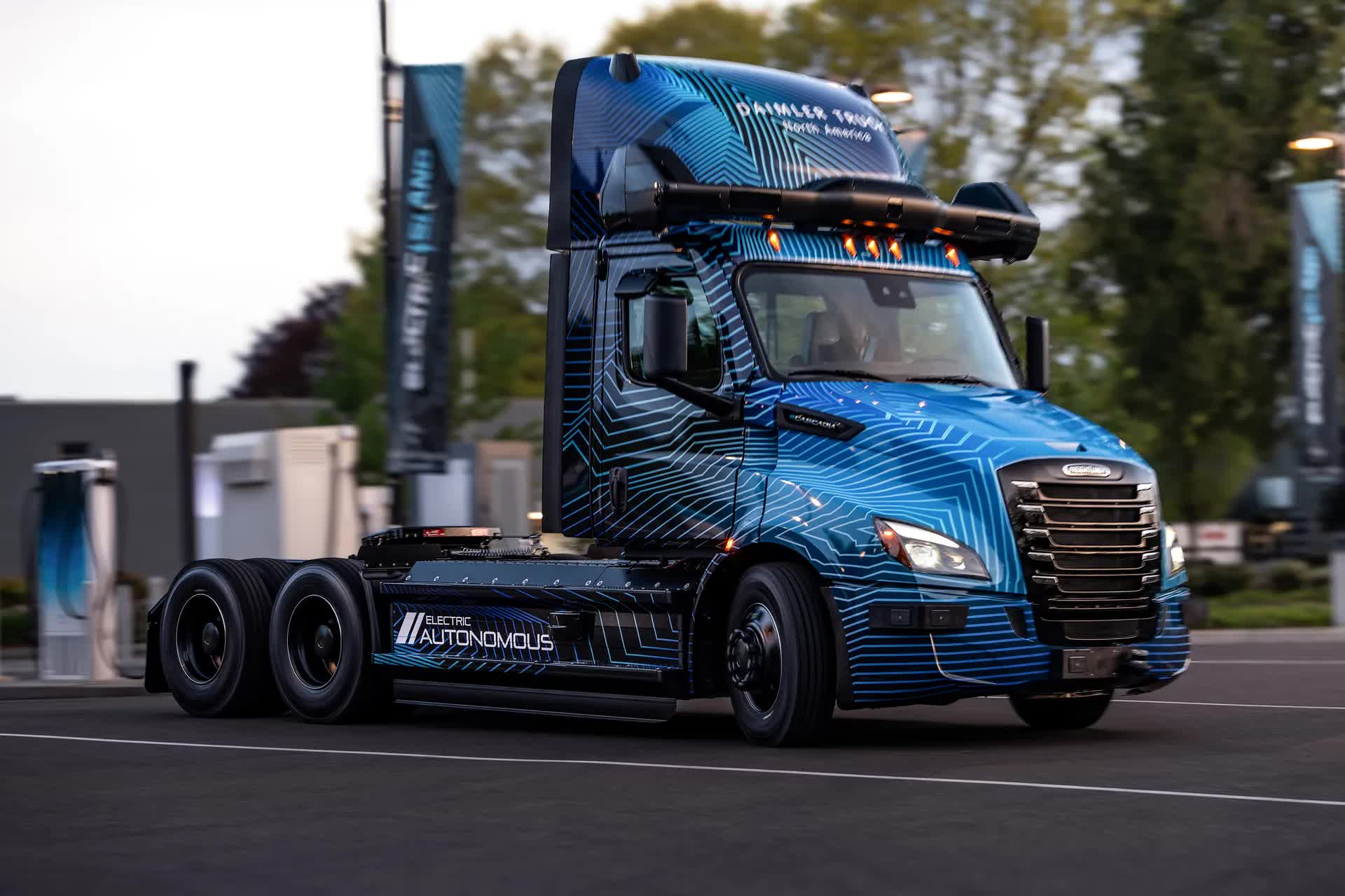 Daimler fija el objetivo de 2027 para el lanzamiento de camiones autónomos en EE. UU.